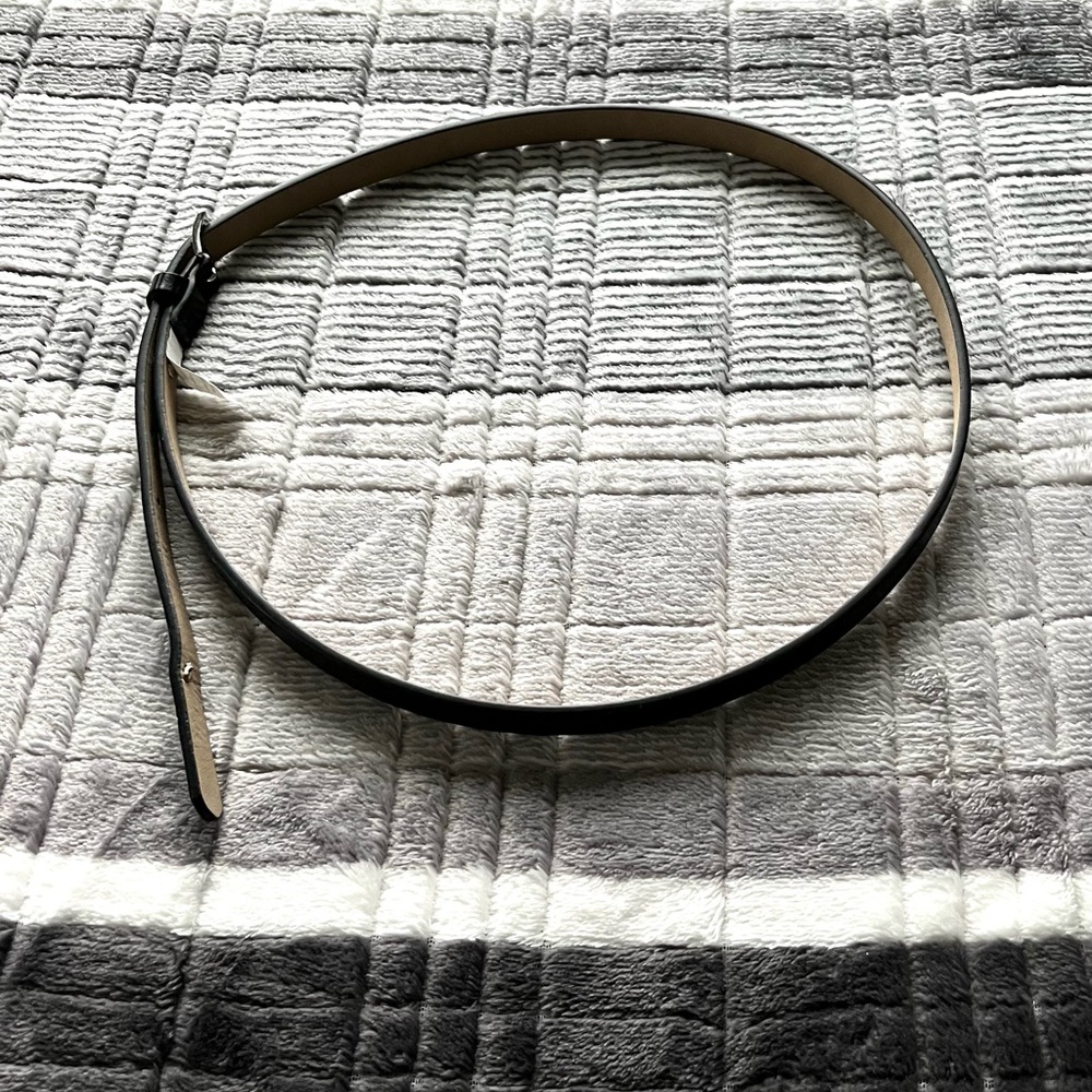 Juicy Couture Black 1/2” Wide Belt